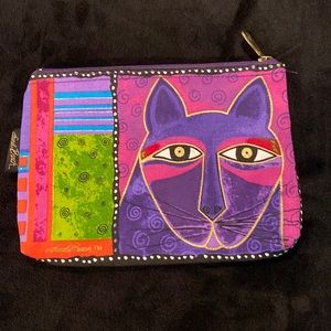 NWOT Laurel Burch cosmetic bag